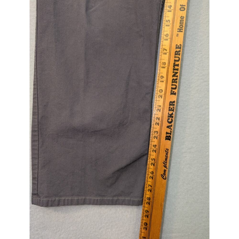 Outdoor Research Canvas Pants Mens 36x32 Charcoal Gray Straight Leg Stretch - Picture 8 of 15